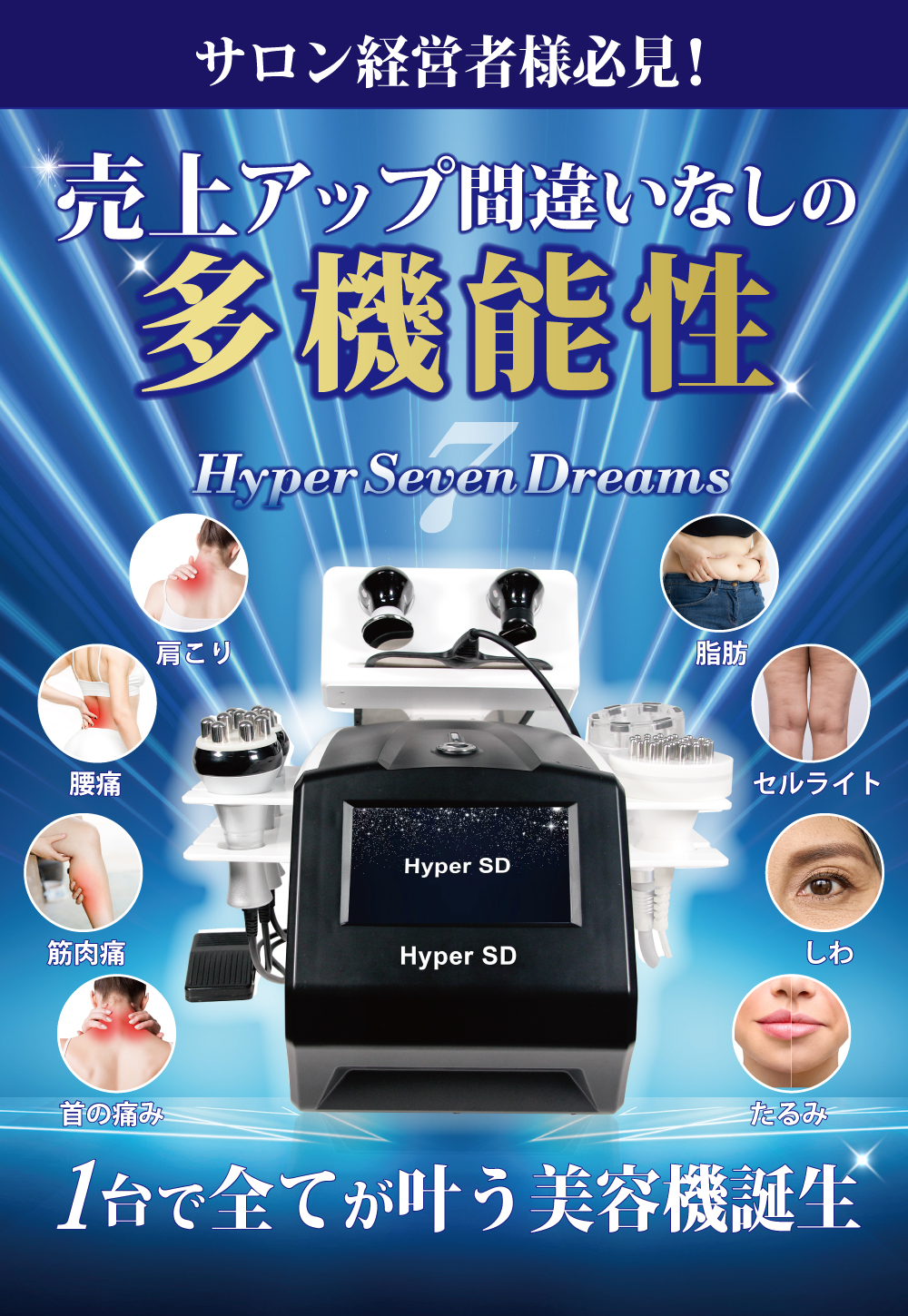 ハイパーSD－多機能型美容機